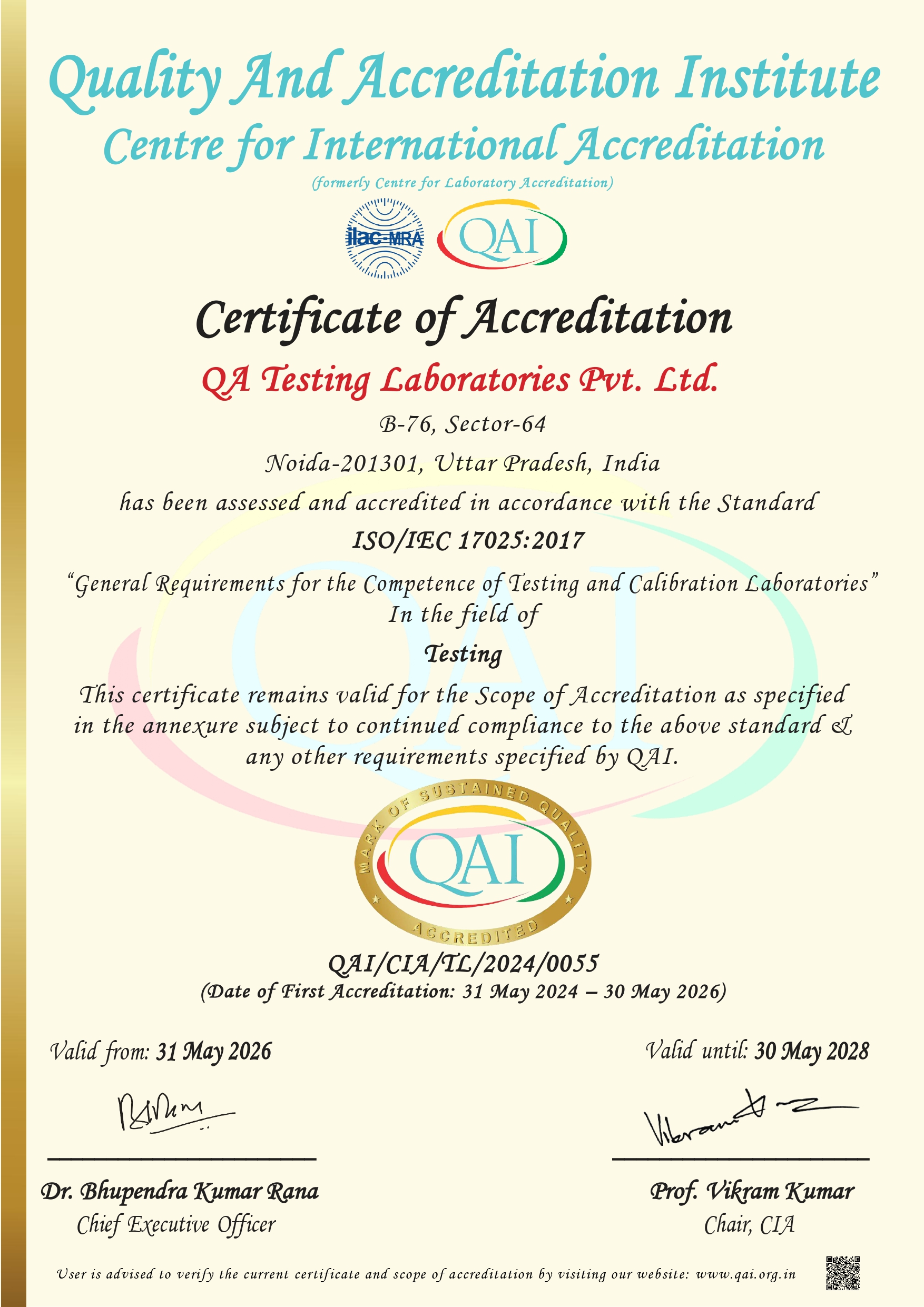 Accreditation